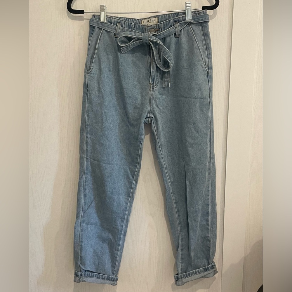 Blank Paige Paperbag Waist Pants Small